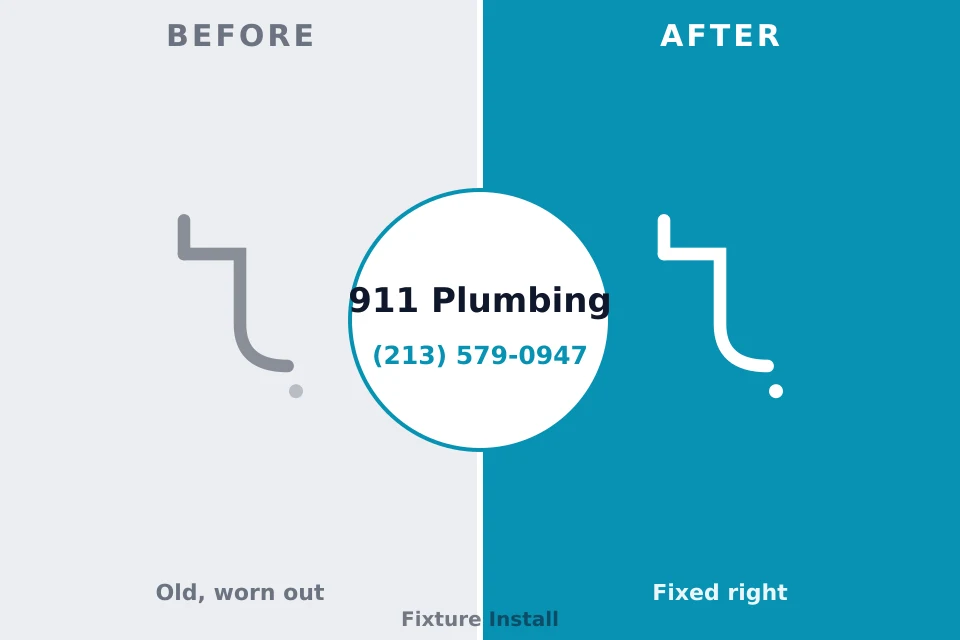 Before and after: plumbing company Ravena, NY